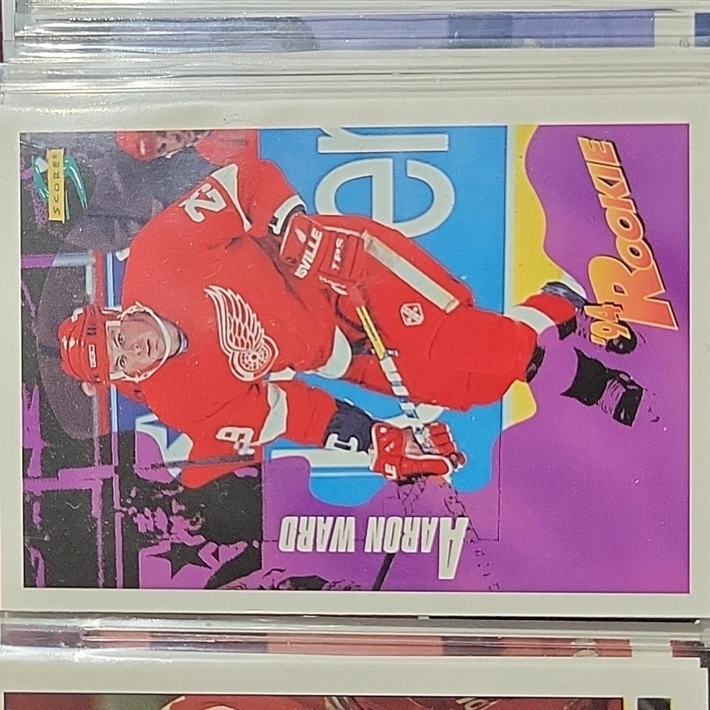 Hockey Card Aaron Ward